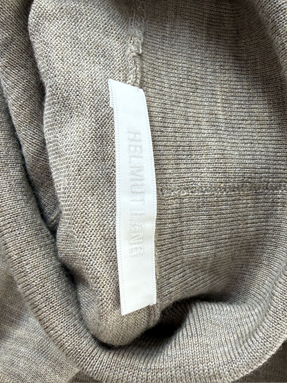 Helmut Lang turtle neck top